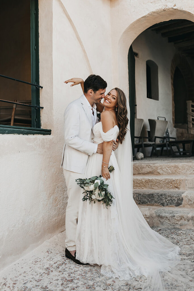 KIND WORDS outdoor destination wedding ceremony in Sicily countryside