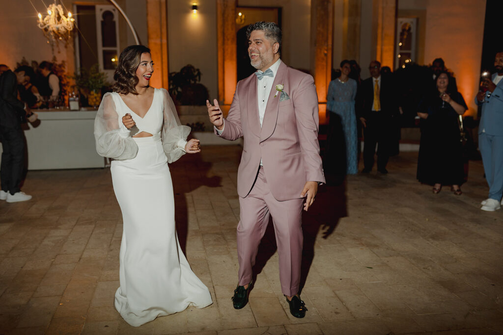 KIND WORDS happy couple during their destination wedding in Sicily